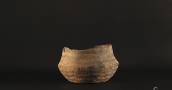 Nuraxinieddu- Oristano. Beacker (glass), decorated with bands. Campaniforme Culture (Late Eneolithic)
