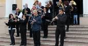 La Banda Santa Cecilia di Oristano apre la manifestazione del Trekking Urbano