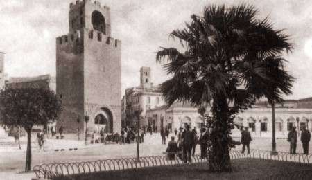 Oristano, piazza Roma negli anni '50